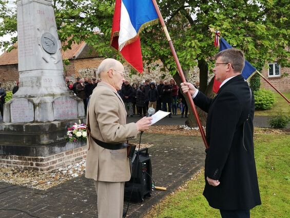 Verchain-Maugré  8 Mai 2019   Commémoration de l'Armistice