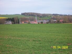 Vue éloignée de la commune